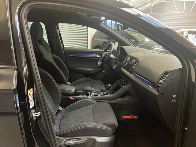Skoda Karoq 1.5 TSI SPORTLINE/BLACK/KEY-LESS/TREKH/DIGI CP/DODEHOEK/CAM/PDC/ENZ