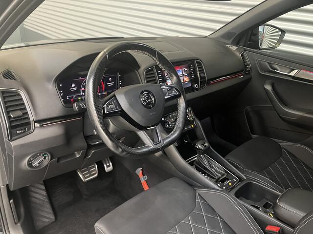 Skoda Karoq 1.5 TSI SPORTLINE/BLACK/KEY-LESS/TREKH/DIGI CP/DODEHOEK/CAM/PDC/ENZ