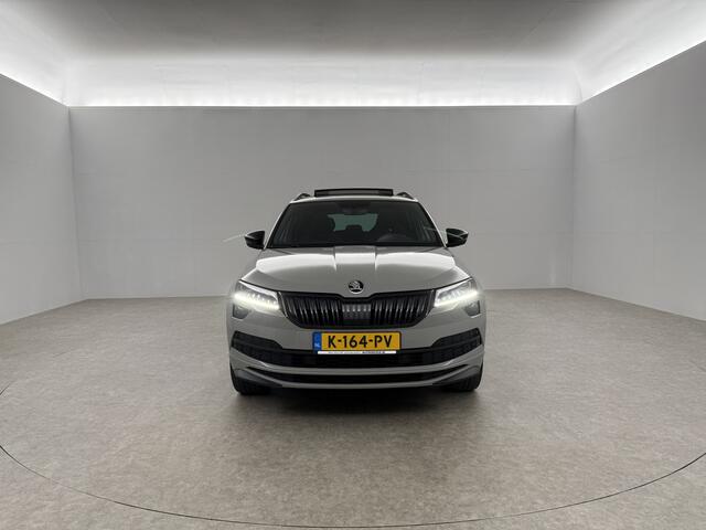 Skoda Karoq 1.5 TSI 150PK DSG Pano LED Sfeer Trekhaak Virtual Canton-Audio Camera Carplay Cruise Clima Navi 19"LMV