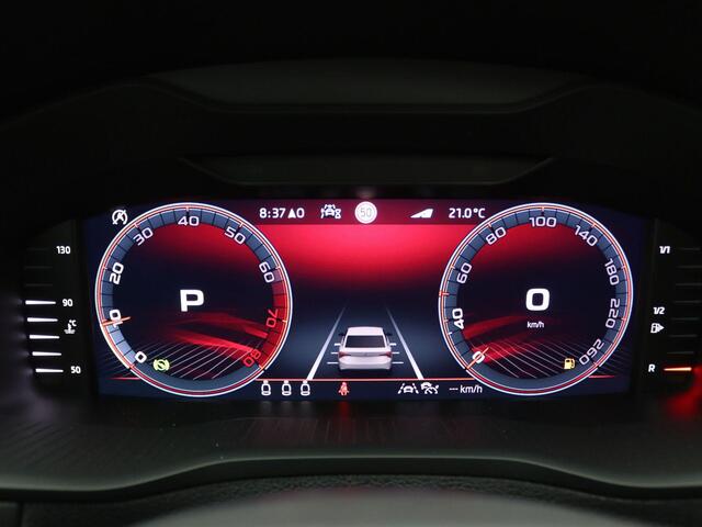Skoda Karoq 1.5 TSI ACT Sportline Business 150PK DSG Pano-Schuifdak, Adaptieve Cruise Controle, Keyless, Virtual Pedal, Achteruitrijcamera, Stoel-Stuurverwarming, Side Assist, Trekhaak, 19" LM Velgen