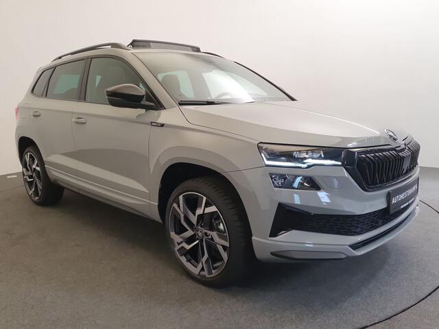 Skoda Karoq 1.5 TSI 150pk DSG/AUT Sportline Wegklapbare trekhaak, Panoramadak, 19'' velgen
