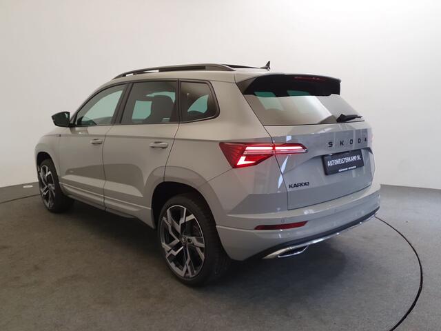 Skoda Karoq 1.5 TSI 150pk DSG/AUT Sportline Wegklapbare trekhaak, Panoramadak, 19'' velgen