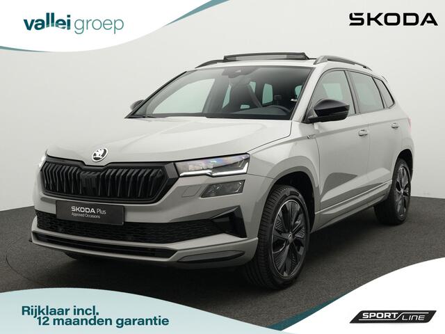 Skoda Karoq 1.5 TSI 150 pk ACT Sportline Business | Panoramadak | Trekhaak | Matrix LED | Stuur-/stoelverwarming | Achteruitrijcamera | Navigatie