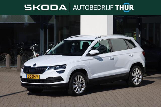Skoda Karoq 1.5 TSI ACT Style Business 18" LMV Privacy glas chroom pakket LED koplampen stoelverwarming ACC adaptieve cruise control sport comfort stoel climatronic dealer onderhouden