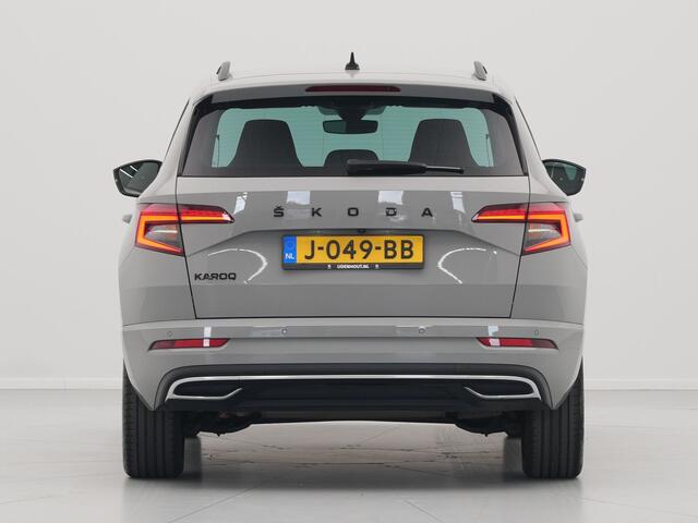 Skoda Karoq 1.5 TSI ACT 150pk DSG Sportline Business Navigatie CantonSound Stoelverwarming Camera Carplay Sideassist
