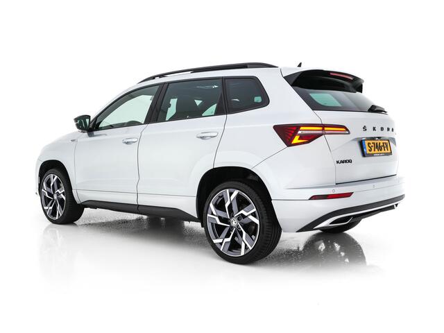 Skoda Karoq 1.5 TSI ACT Sportline Business Aut. *PANO | DIGI-COCKPIT | ADAPTIVE-CRUISE | FULL-LED | BLIND-SPOT | HEATED-SPORTSEATS | CAMERA | AMIENT-LIGHT | NAVI-FULLMAP | KEYLESS | DAB+ | SHIFT-PADDLES | PRIVACY-GLASS | 19''ALU*