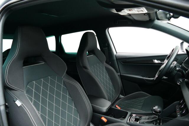 Skoda Karoq 1.5 150Pk TSI ACT Sportline. Camera, 19"LMV, Virt Cockpit, Adap Cruise, Stoel&StuurVerw