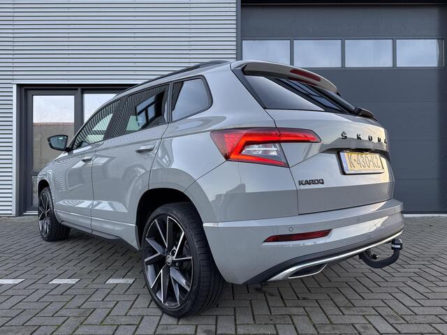 Skoda Karoq 1.5 TSI ACT Sportline Business 150PK ?Virtual Cockpit ?Full LED ?Navigatie Full Map ?Camera ?Apple Carplay & Android Auto ?Climate ?Cruise ?Stoel- stuurverwarming ?Parkeersensoren ?Trekhaak ?Lichtmetaal 19
