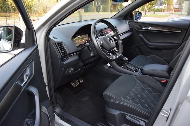 Skoda Karoq 1.5 TSI 150PK ACT Sportline Business DSG Automaat | Org. NL | BOVAG Garantie | Trekhaak | 19'' Velgen | Virtual Cockpit | Achteruitrijcamera | Stoel/Stuur&Voorruitverwarming |