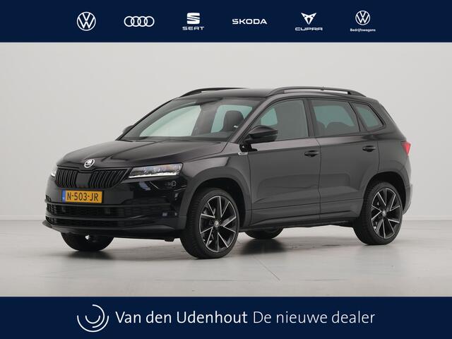 Skoda Karoq 1.5 TSI ACT 150pk Sportline Navigatie Trekhaak Camera Keyless Stoelverwarming 37 voorruit word vervangen