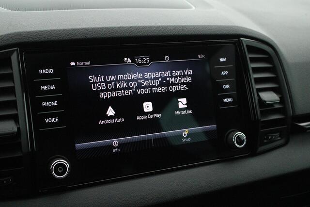 Skoda Karoq 1.5 TSI 150pk DSG Sportline Business Panoramadak Stoelverwarming Navigatie Canton Audio Camera Keyless Virtual Cockpit