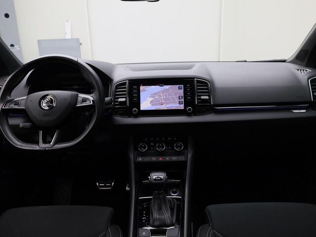 Skoda Karoq 1.5TSI/150PK Sportline Business DSG · Panoramadak · Camera · Trekhaak · Apple/Android Car Play ·