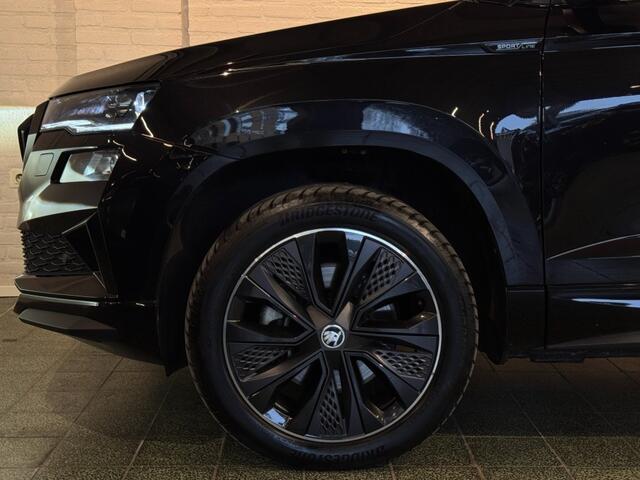 Skoda Karoq 1.5 TSI ACT Sportline Business DSG Pano Virtual ACC Trekhaak Stoelverw 18''