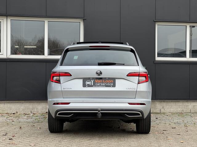 Skoda Karoq 1.5TSI Sportline Aut./Elek thaak/Panodak/Verw stoel+voorruit/Vir