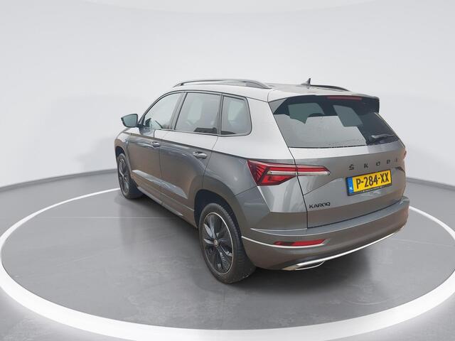 Skoda Karoq 1.5 TSI 150pk DSG ACT Sportline Business · Panoramadak · Trekhaak · Camera · Keyless · Apple/Android Car Play · 18'' Inch ·