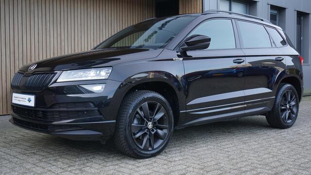 Skoda Karoq 1.5 TSI 150pk Sportline Business Virtual Navi A-Camera Sfeerverlichting Adaptive Cruise Keyless LED 88140km!