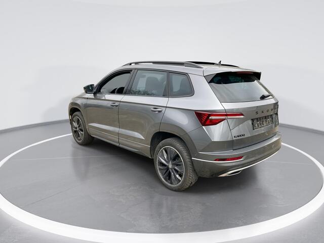 Skoda Karoq 1.5TSI/150PK ACT Sportline DSG · Panoramadak · 360°Camera + Parkeersensoren · Navigatie · Garantie t/m 27-02-2030 of 100000km