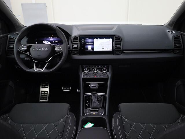 Skoda Karoq 1.5TSI/150PK ACT Sportline DSG · Panoramadak · Navigatie · Apple/Android Car Play · Garantie t/m 27-02-2030 of 100.000km