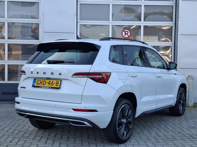 Skoda Karoq 1.5 TSI ACT Sportline Business | Android/Apple Carplay | LM Velgen 18" | Achteruitrijcamera + PDC Voor en Achter | Cruise Control | Airco |
