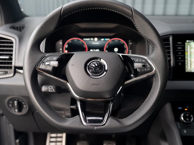 Skoda Karoq 1.5 TSI ACT Sportline Business | Leder | Camera | Adapt. Cruise control | Stoel & Stuur verw. | Prijs Rijklaar!!