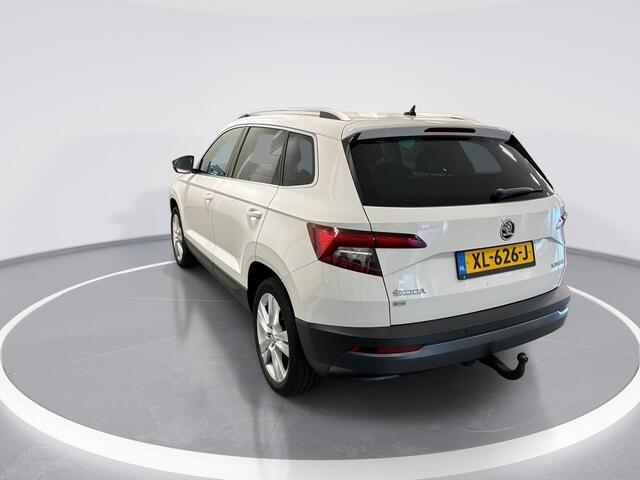 Skoda Karoq 1.5 TSI ACT 150PK DSG Style Business · Camera · Afneembare Trekhaak · Canton Audio · Apple/Android Car Play · Navigatie · Stoelverwarming · 18'' Inch ·