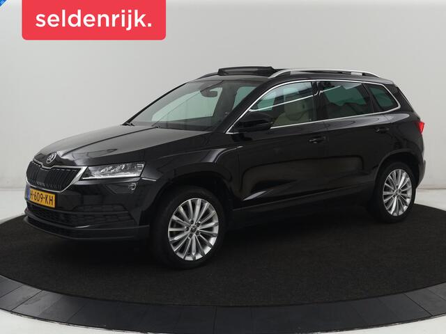 Skoda Karoq 1.5 TSI Business Edition | Panoramadak | Leder | Stoelverwarming | Adaptive cruise | Side Assist | Carplay | Navigatie | Camera | Navigatie | Full LED | Climate control | Parkeerhulp
