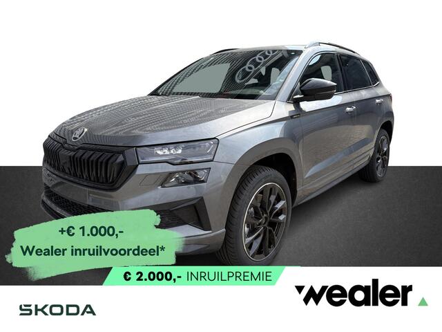 Skoda Karoq Sportline Ultimate 1.5 TSI 150 PK DSG | Automaat | Trekhaak | Panoramadak | Led Matrix verlichting | Trekhaak |