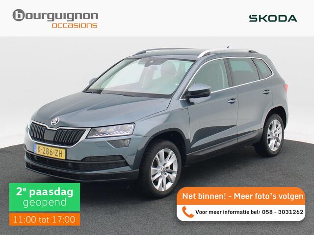 Skoda Karoq 1.5 TSi 150 Pk Automaat Business Edition Plus | Trekhaak | Camera | Stoelverwarming | Adaptive Cruise | CarPlay | 17 Inch