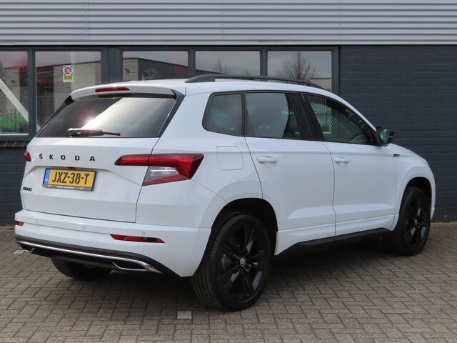 Skoda Karoq 1.5 TSI ACT Sportline Business DSG | verwarmbare voorruit | voorstoelen + achterbank verwarmd | elektrische achterklep