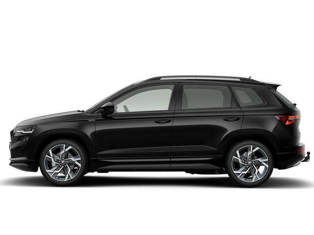 Skoda Karoq Sportline Ultimate 1.5 TSI ACT 150 pk 7 versn. DSG | Wegklapbare Trekhaak | Travel Assist Pakket Plus | Virual Pedal | 19 Inch Velgen Sagitarius