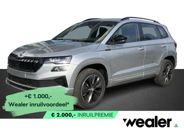 Skoda Karoq Sportline Ultimate 1.5 TSI 150 PK DSG | Automaat | Trekhaak | Panoramadak | Led Matrix verlichting | Trekhaak |