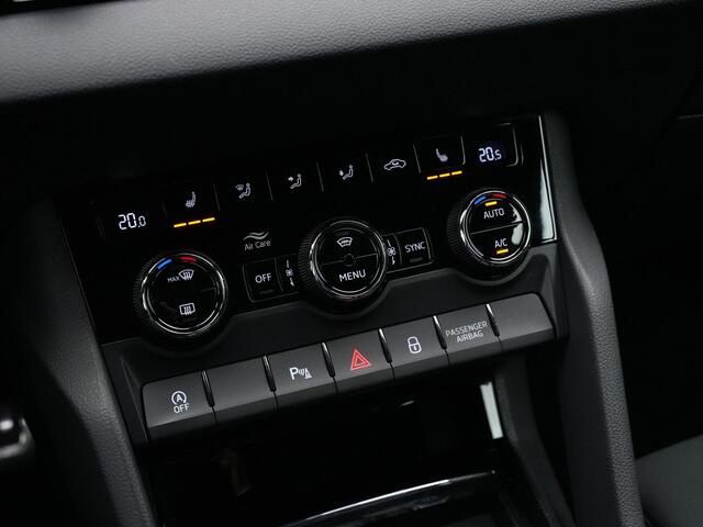 Skoda Karoq 1.5 TSI 150 pk DSG ACT Sportline Business | Trekhaak | Achteruitrijcamera | Adaptive Cruise | Stoelverwarming | Navigatie | Side Assist