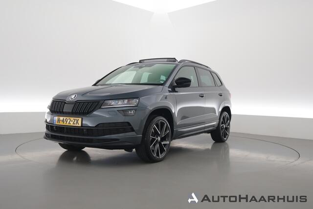 Skoda Karoq 1.5 TSI ACT Sportline Business | Dig. Cockpit | Pano | Elek. Trekhaak | Krell Audio | Adapt. Cruise | Keyless | Stoel-Stuurverw. |