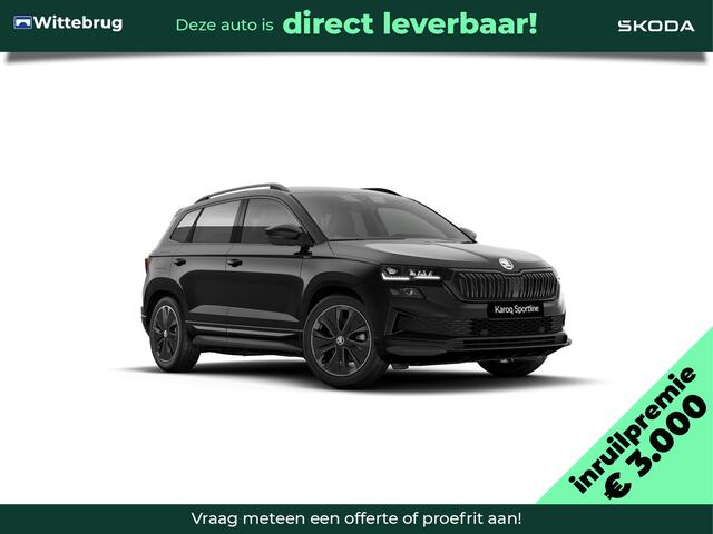 Skoda Karoq 1.5 TSI ACT Sportline Ultimate / Interieur 'Sportline Lounge', sportstoelen/ Virtual Pedal/ SKODA Sound System