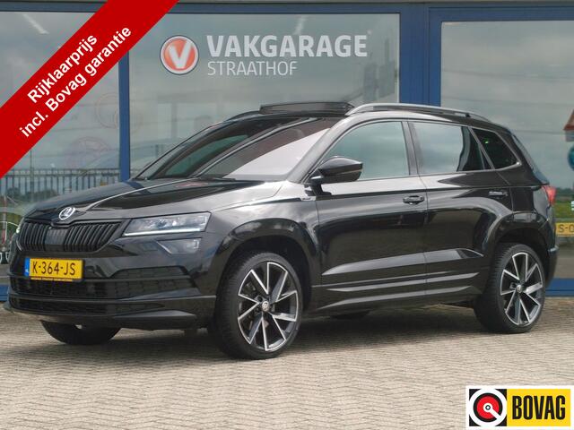 Skoda Karoq 1.5 TSI Sportline Business, Automaat / Trekhaak / Schuifdak / Virtual Cockpit / Canton Audio / 19' Sportvelgen
