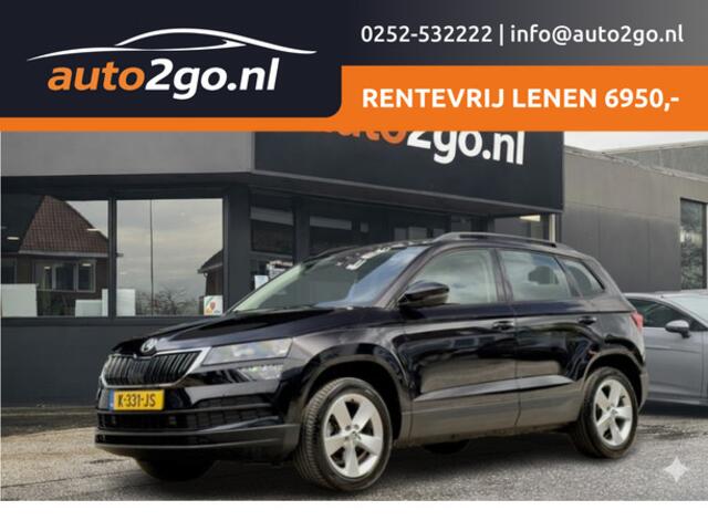 Skoda Karoq 1.0 TSI EDITION DESIGNO-INT NAVI AIRCO APPLE-CARPLAY PARK-ASSIST LED LMV PDC