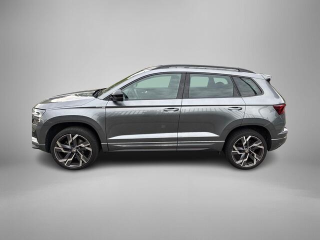 Skoda Karoq 1.5TSI/150PK DSG ACT Sportline Business · Panoramadak · Trekhaak · Apple/Android Car play · Garantie t/m 17-01-2028 of 100000km.