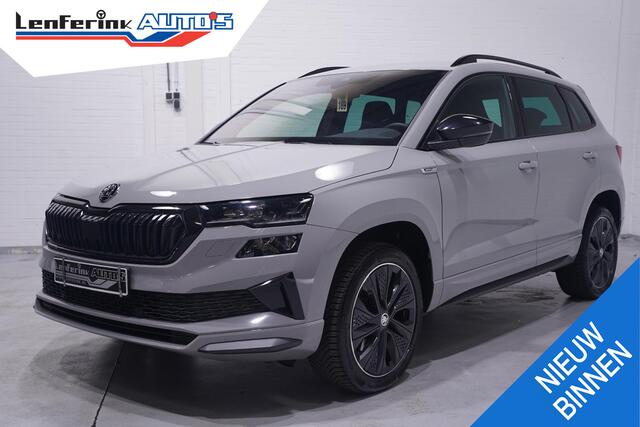 Skoda Karoq 1.5 TSI ACT Sportline Business NAP Camera Wegklapbare trekhaak Appple Carplay Stuur- en stoelverwarming v+a