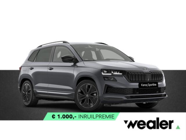 Skoda Karoq Sportline Ultimate 1.5 TSI 150 PK | Automaat | Trekhaak | Elektrische achterklep | Dodehoek sensor |