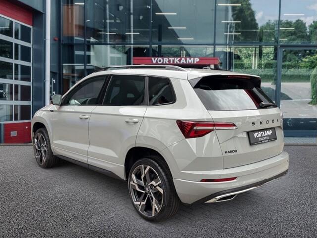 Skoda Karoq 1.5 TSI DSG SPORTLINE TREKHAAK/PANO-DAK/CAMERA/ELEK-KLEP/ACC/STOELVERW