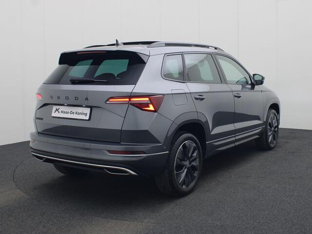 Skoda Karoq 1.5 TSI 150PK ACT Sportline DSG · Panoramadak · CANTON Audio · 360°Camera + Parkeersensoren · Navigatie · Garantie t/m 27-02-2030 of 100000km