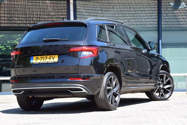 Skoda Karoq 1.5 TSI 150PK ACT Sportline Business DSG Automaat | Org. NL | BOVAG Garantie | Adaptive Cruise Control | El. Achterklep | Keyless Entry | Camera | 19'' Velgen |