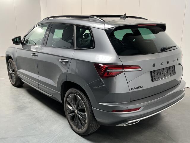 Skoda Karoq 1.5 TSI ACT Sportline Business / AUTOMAAT/ PANODAK/ DIGITAL DASH/ KEYLESS/ SMARTLINK/ PARK. SENSOREN/ STOELVERWARMING V&A/ NAVI