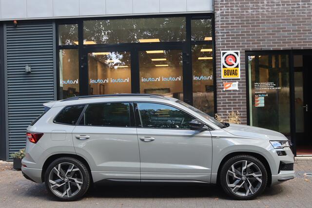 Skoda Karoq 1.5 TSI ACT DSG Sportline Pano/Navi Columbus/Virtual Cockpit/Camera/Keyless/LED/ACC/18"