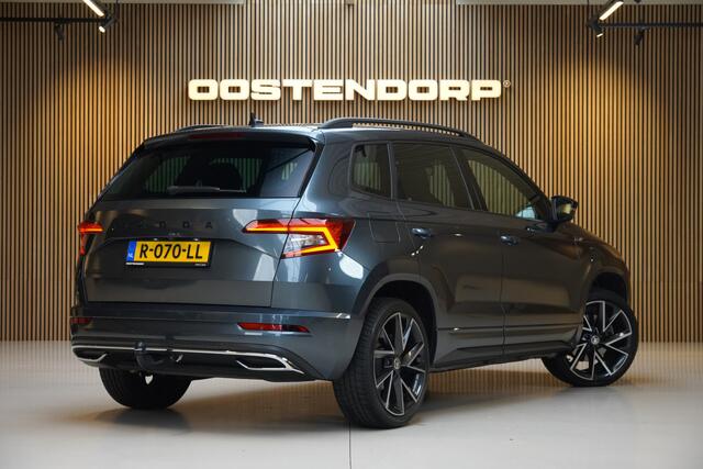 Skoda Karoq 1.5TSI/150pk ACT Sportline DSG|2021|Trekhaak|LED|19"LMV|Cruise+ACC|PDC+Camera|Clima