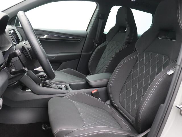 Skoda Karoq 1.5 TSI ACT Sportline Business 150PK DSG Panoramadak, Trekhaak, Achteruitrijcamera, Winterpakket Plus, Keyless, Virtual Pedal, 18'' Lichtmetaal