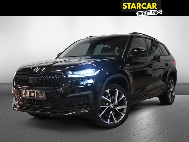 Skoda Kodiaq 2.0 TSI AUTOMAAT Sportline AWD |LEER|PANO| 7 zits