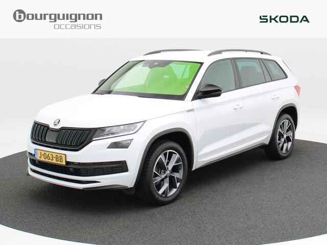 Skoda Kodiaq 1.5 TSi 150 Pk Automaat Sportline 7-Pers | Navigatie | Full LED | Privacy Glass | Camera | Trekhaak | Canton Audio