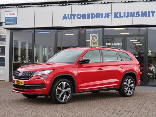 Skoda Kodiaq 1.5 TSI 150pk Sportline 'Velvet Red Metallic'