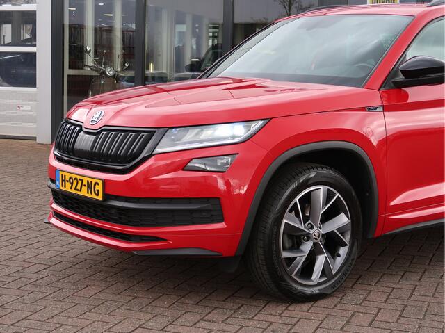 Skoda Kodiaq 1.5 TSI 150pk Sportline 'Velvet Red Metallic'